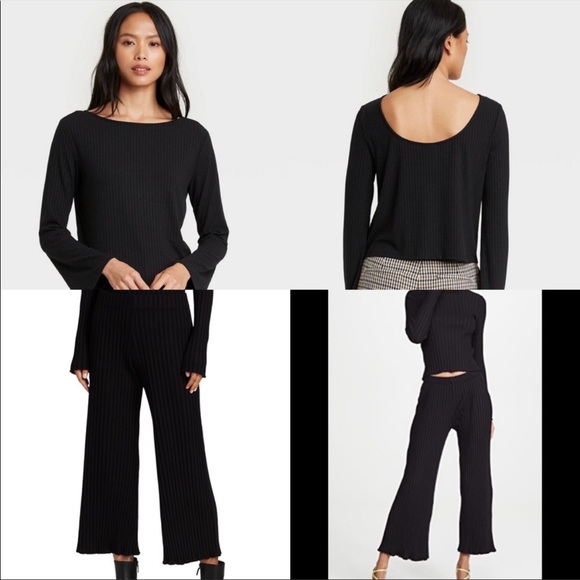 Brand New! Rib Knit Match Set - Picture 1 of 5